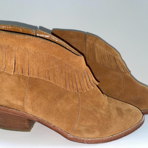 JOIE Camel Boot - Fringe Bootie Makena - Picture 8 of 16
